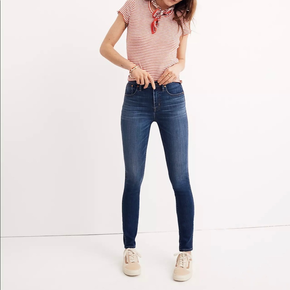 Madewell skinny jeans